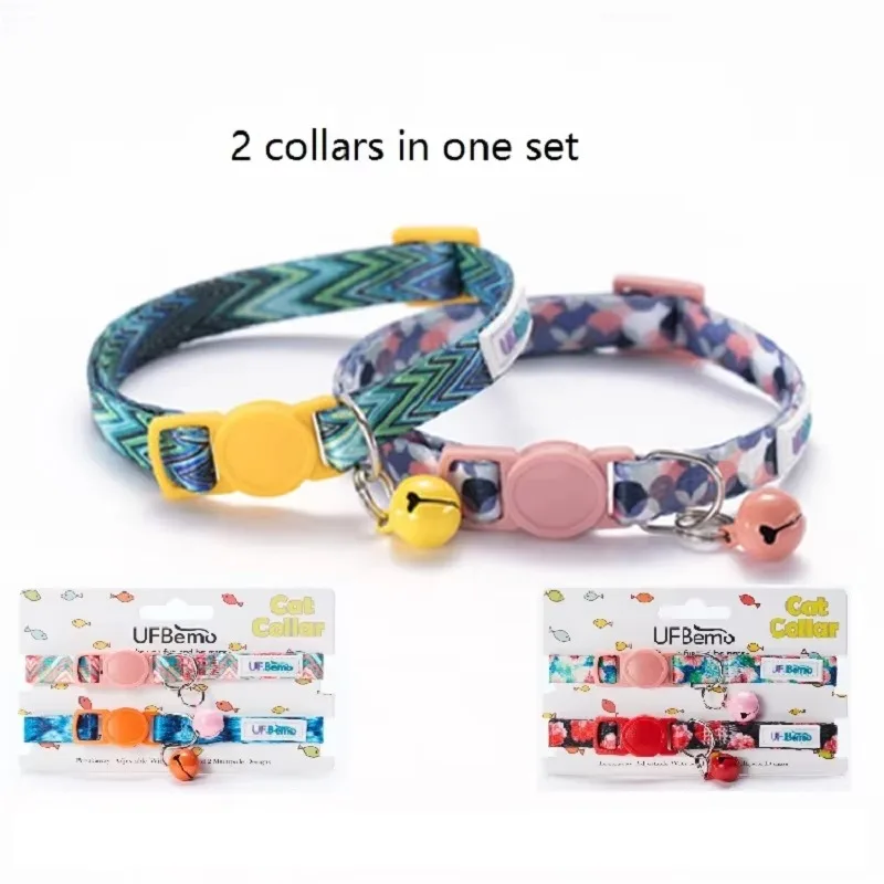 hot sale hot selling explosive personalized separation with bell pet necklace pet collar cat collar