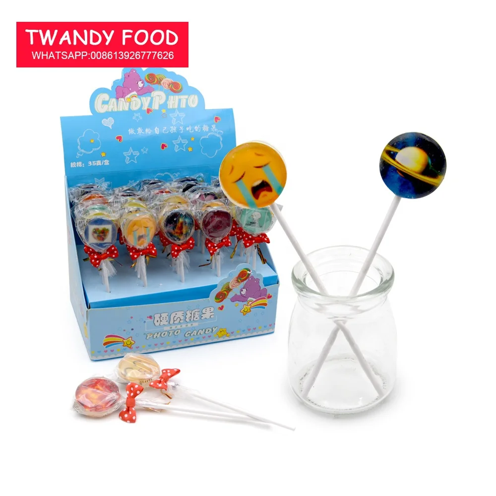 lollipop with custom photo