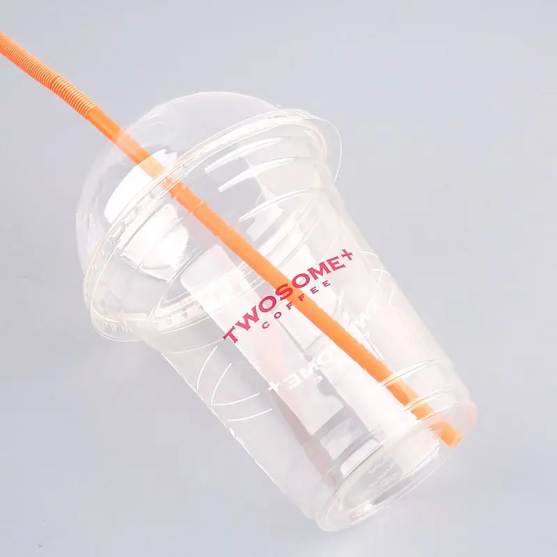 Wedding Party Plastic Disposable Tea Cups Ice Cream Sundae Cups Glass Disposable Plastic Cup