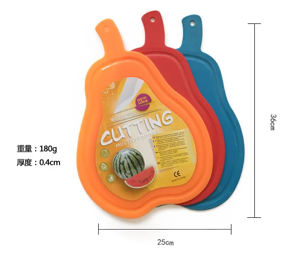 food grade bread custom plastic vegetable kitchen cutting board cb012