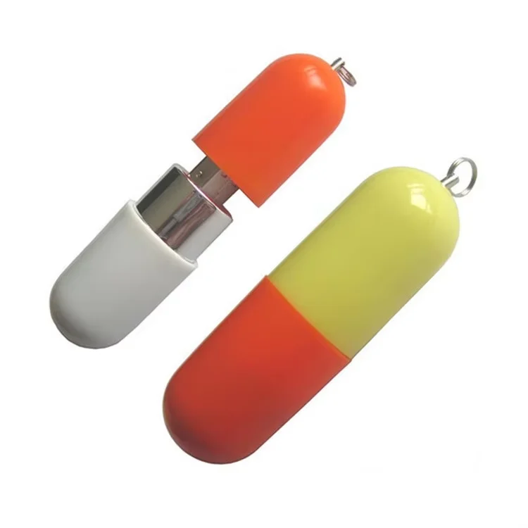 Promotional Medical Gift Plastic capsule shaped Usb 2.0 3.0 Flash Drive fashion USB Memory Stick