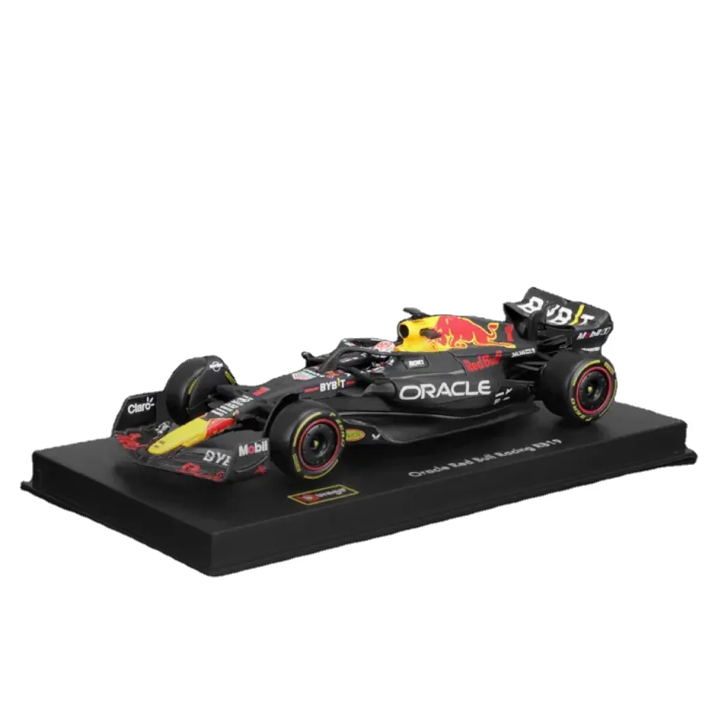 2023 Bburago 1/43 Scale RB19 #1 #11 Hardcover Formula F1 Red Bull Racing Sports Alloy Collection Diecast Metal Model Toys Car