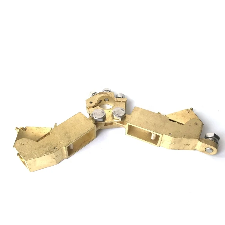 Hilti electric simple brass carbon brush holders for electric slip ring and generator size 20*40 and 25*40mm