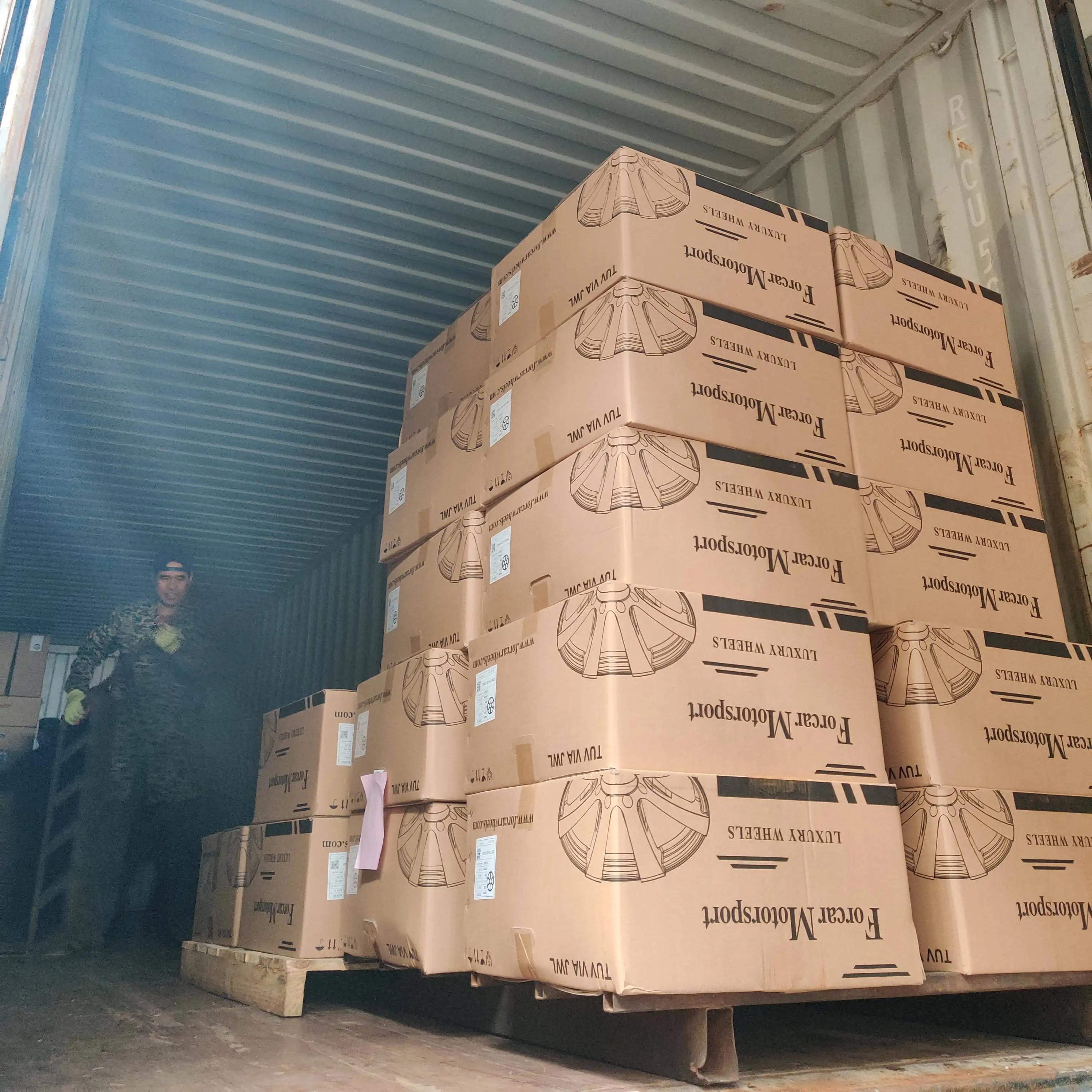 International Standard Big Capacity 1 Piece 6061t6 Aluminum Forged Car Wheels