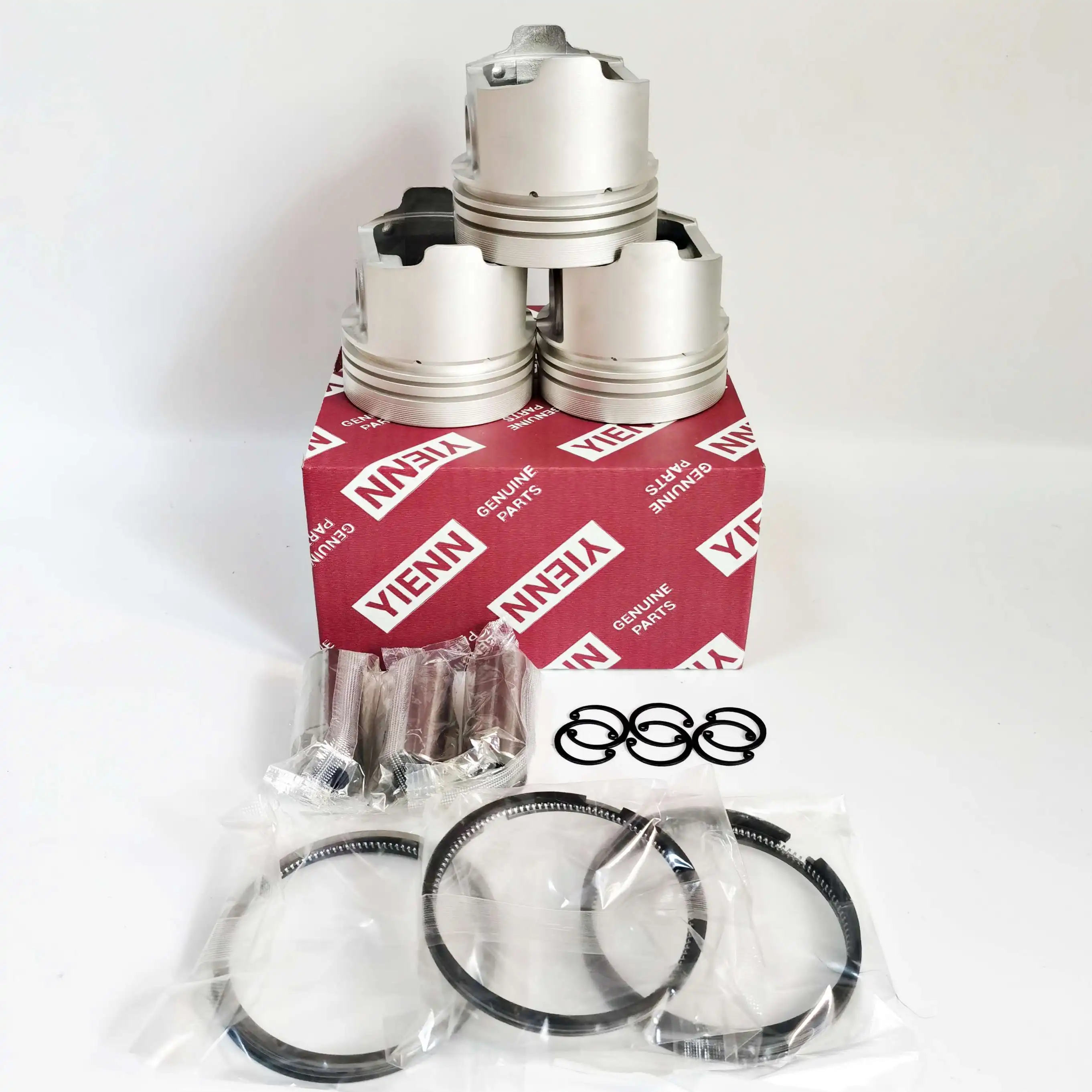 3T72HA Piston With Ring Set For Yanmar Excavator For John Deere Tractor Loader Diesel Engine Spare Parts