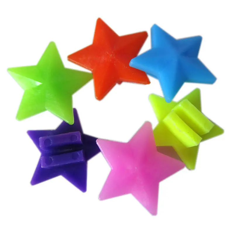 
2015 New Assorted colors plastic spoke beads for kids bicycle bike wheel reflector 
