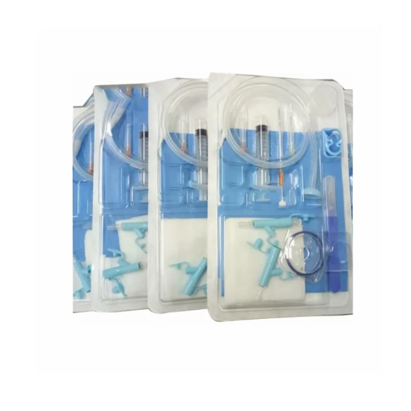 
 Endoscopic Gastrostomy PEG Kit with Snare for enteral feeding  