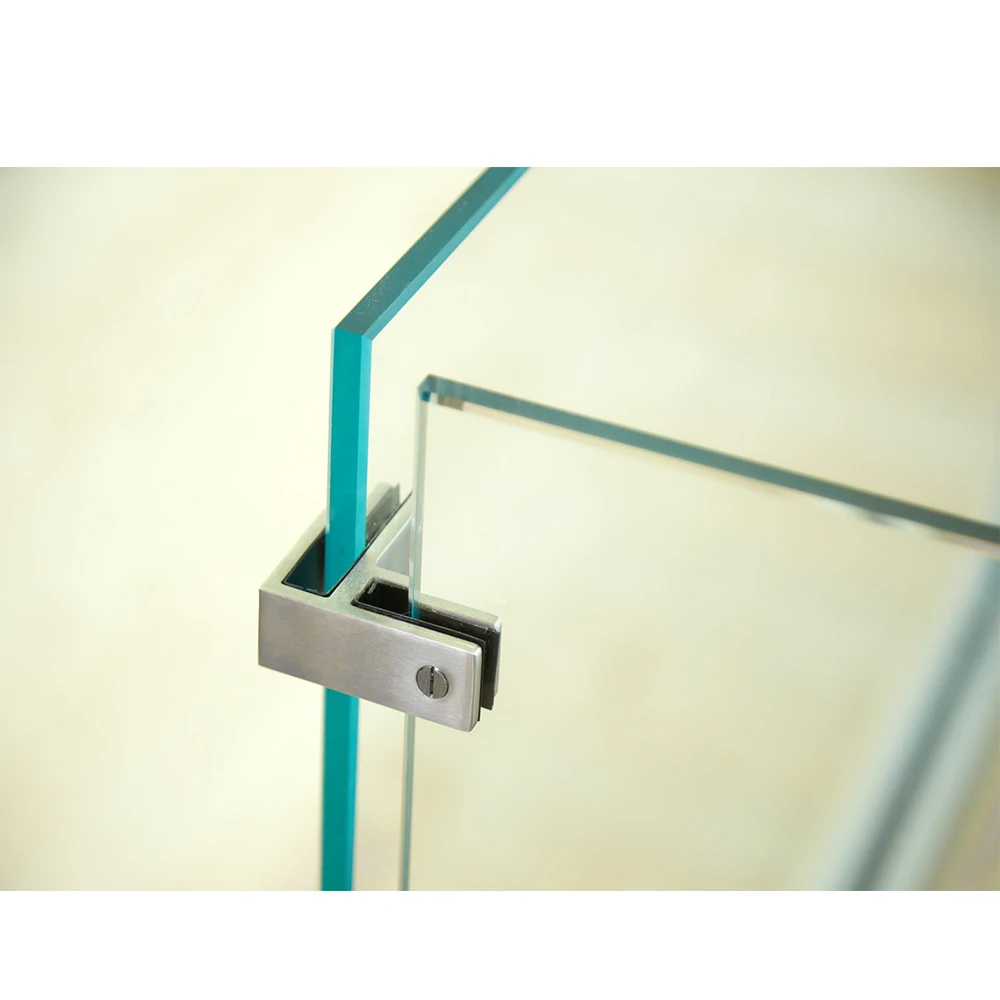 6063 Aluminium profile base shoe U channel balustrade frameless balcony glass railing