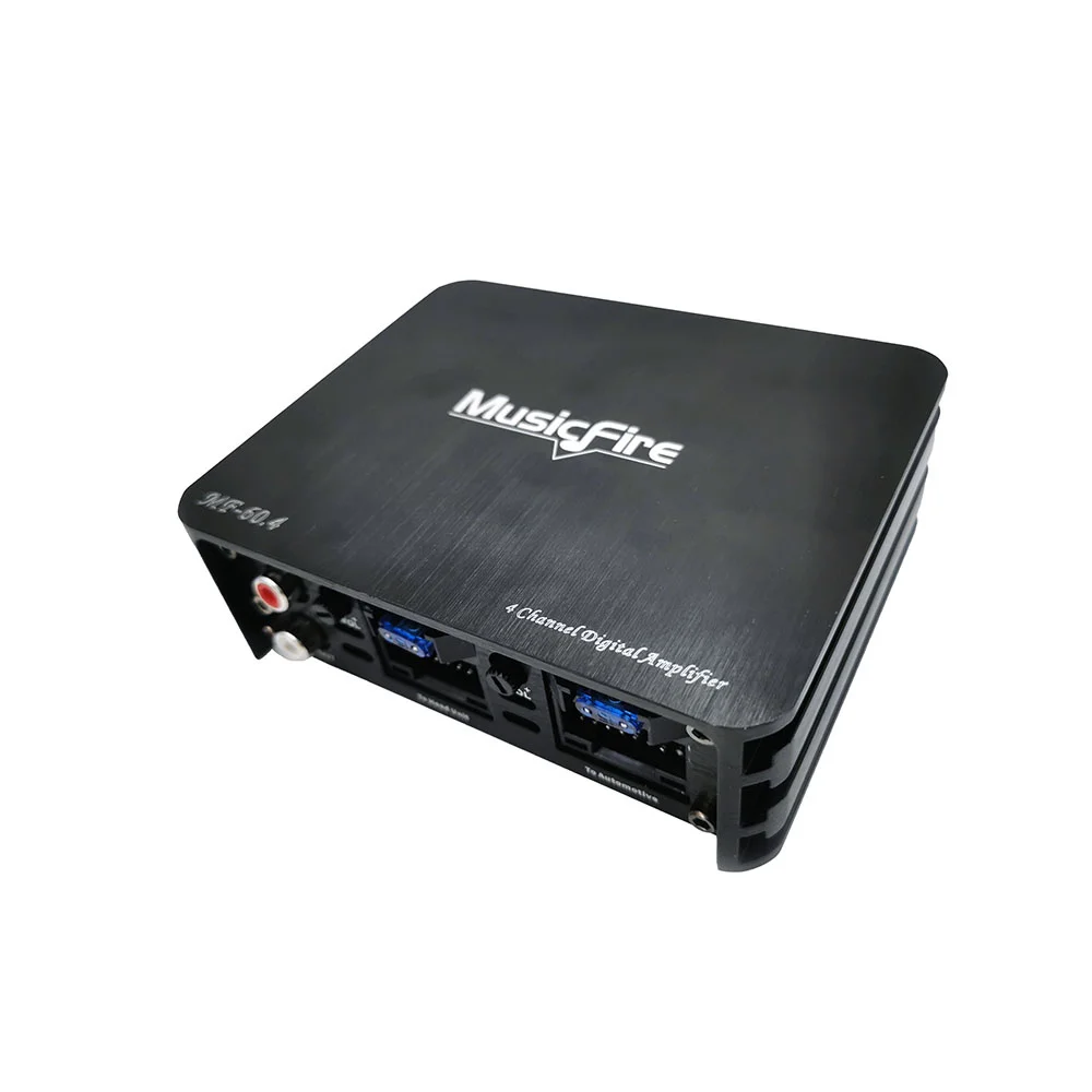 factory Hot selling cheap price car audio DSP amplifier processor with amp  support computer / phone(MF-60.4)