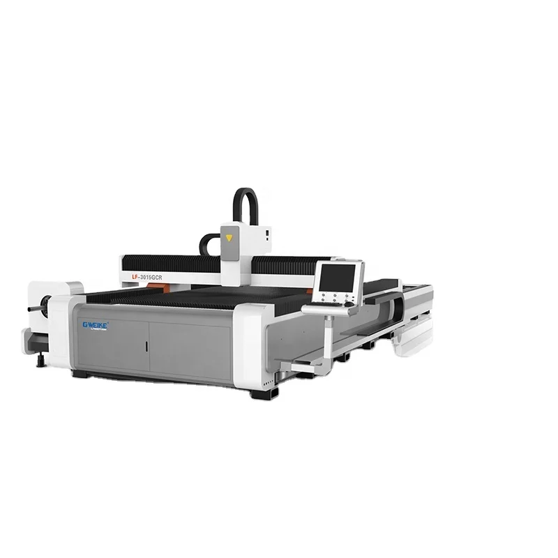G.weike Laser Cutter 6kw Fiber Laser Cutting Machines for metal sheet and tubes