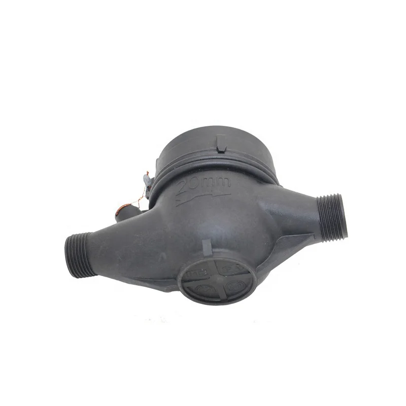 20 мм импульсный дисплей вращающийся поршень из пластика R160 Сухой Тип многоструйный счетчик воды