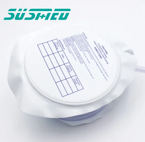 Hospital Disposable 200/400/600/800ml Closed Wound Drainage System Spring Reservoir
