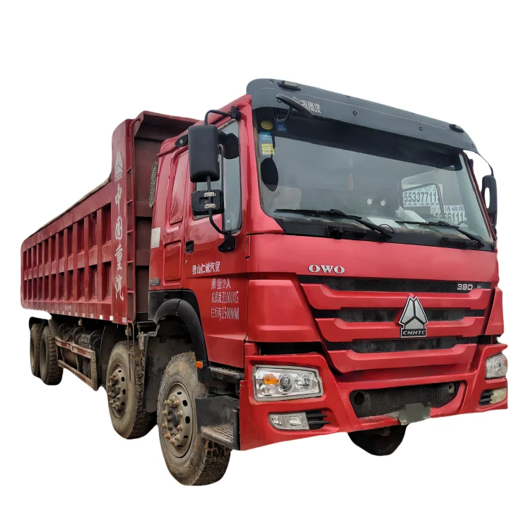 Прямые продажи с завода Sinotruk Howo 375 лошадиных сил мини-самосвал 50 т вместимостью 8x4 Дизельный бутик Подержанный самосвал
