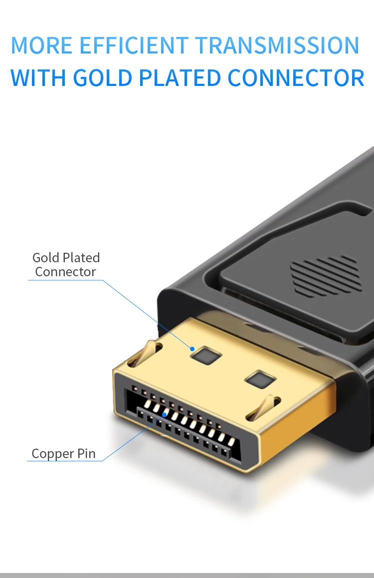 4K HD @ 30 Гц UHD DisplayPort DP порт дисплея к HDMI штекер-гнездо адаптер преобразователь с аудио