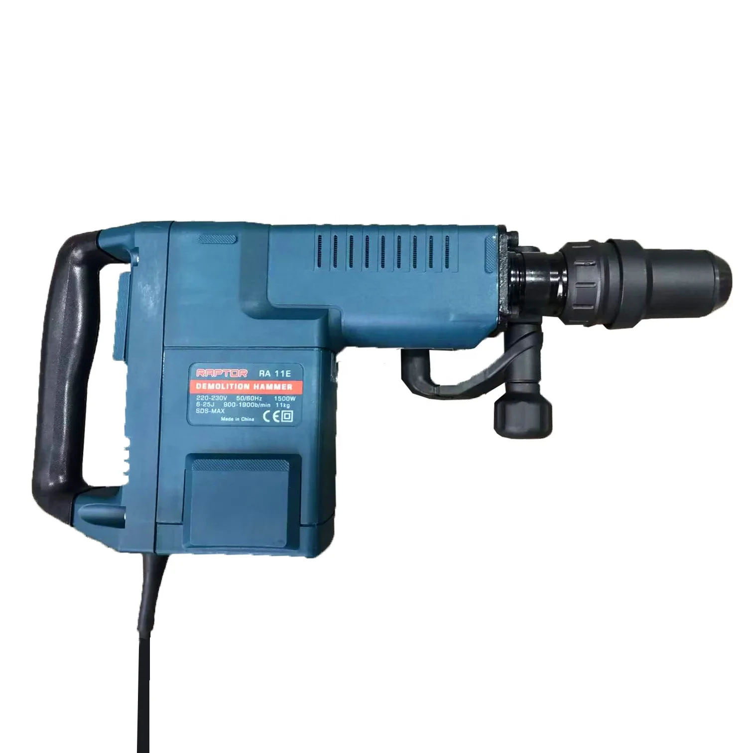 220v Demolition jack Hammer 1500W Electric Jack Hammer Heavy Duty Concrete Demolition Hammer