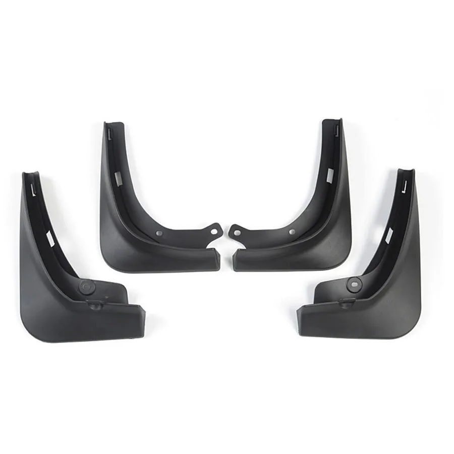 4 Pcs Set Molded Fender Mudflaps Full Protection Auto Accessories Custom Mudflaps For Tesla Model 3