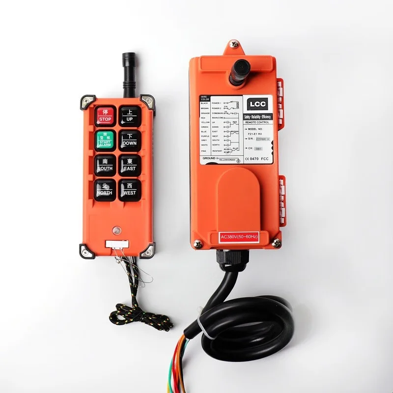 Telecrane Wireless Radio Cheap F21-2D Multi Function Remote Control for OEM