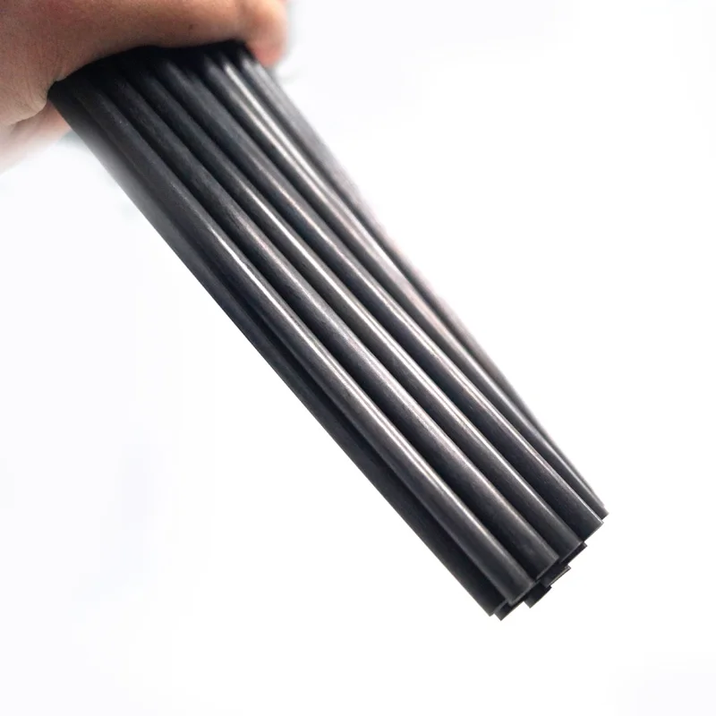 Solid carbon fiber rod, carbon fishing rod