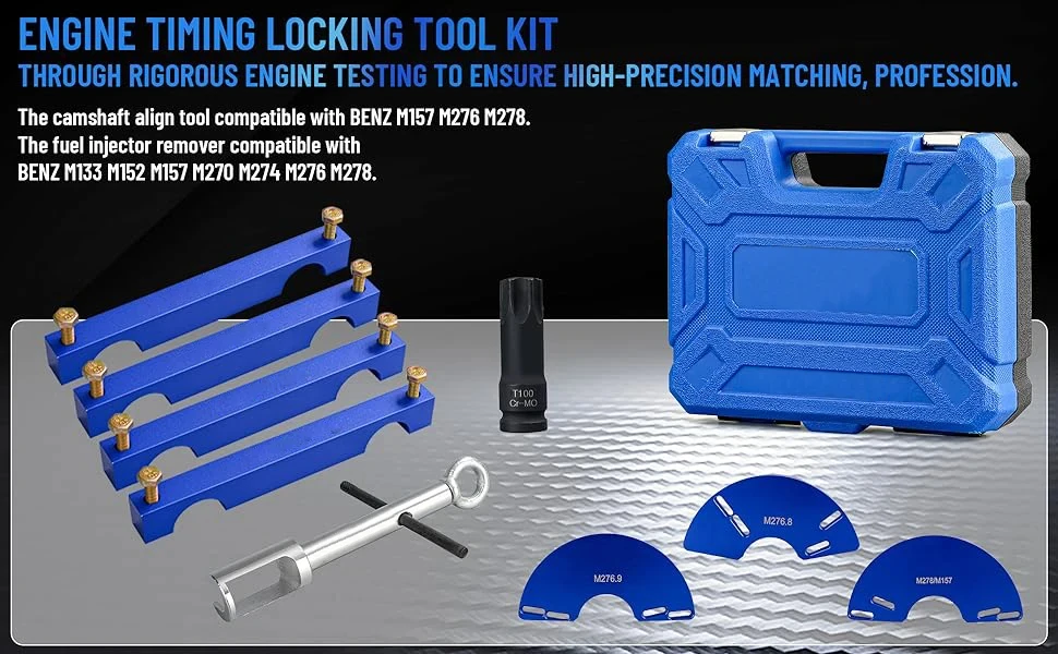 CLAUTOOL OEM Suppliers Engine Alignment Locking Timing Tool Kit for Benz M157/M276/M278 Engine Professional tool kit