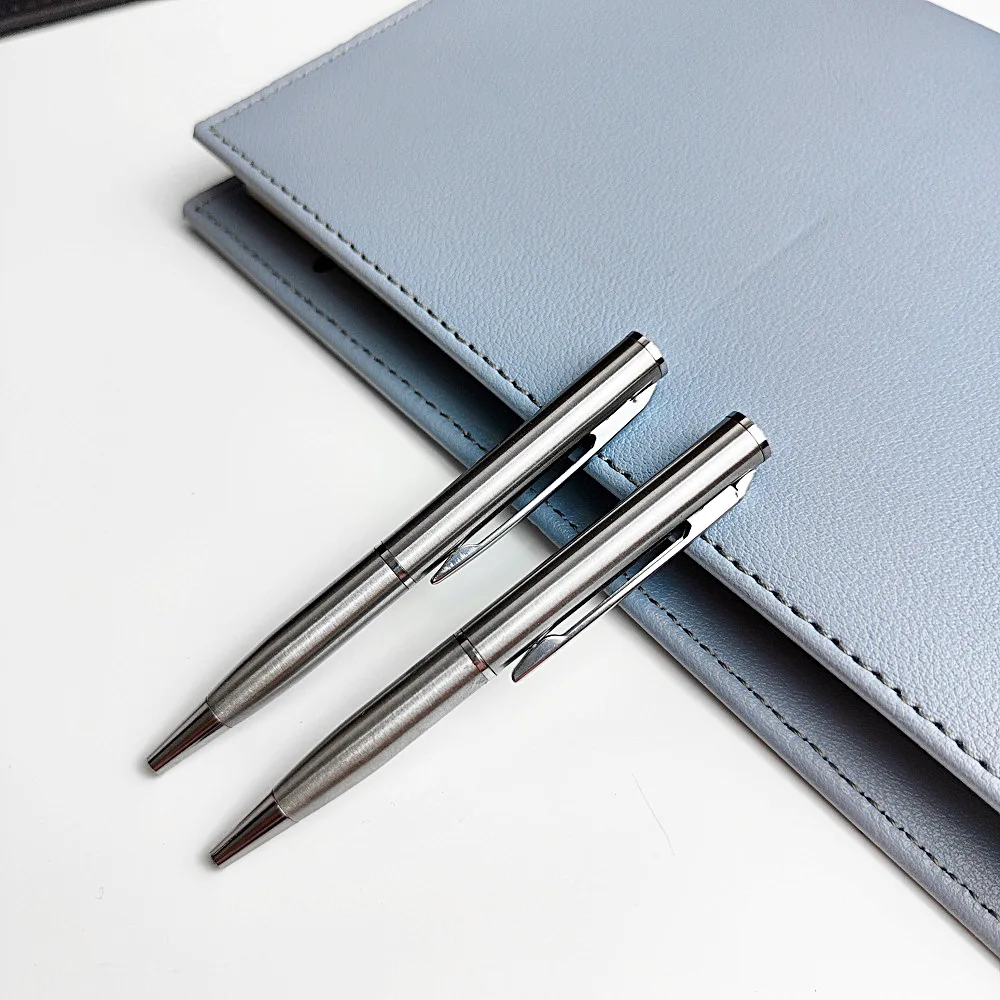 Custom Portable Short Mini Stainless Steel Ballpoint Pen Palm Resistant Pen Custom Paint Customizable Mini Metal Ballpoint Pen