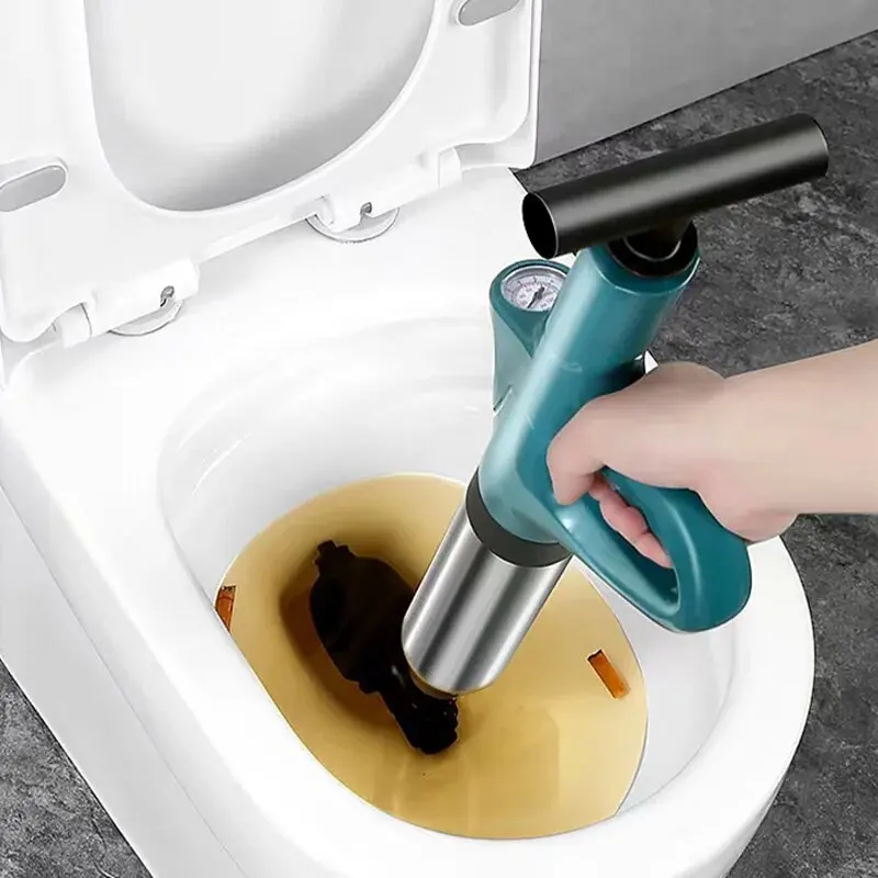 High Air Pressure Toilet Clog Remover Drain Unblocke Toilet Drain Plumb Plunger High Pressure Air Blaster Plunger Toilet Plunger