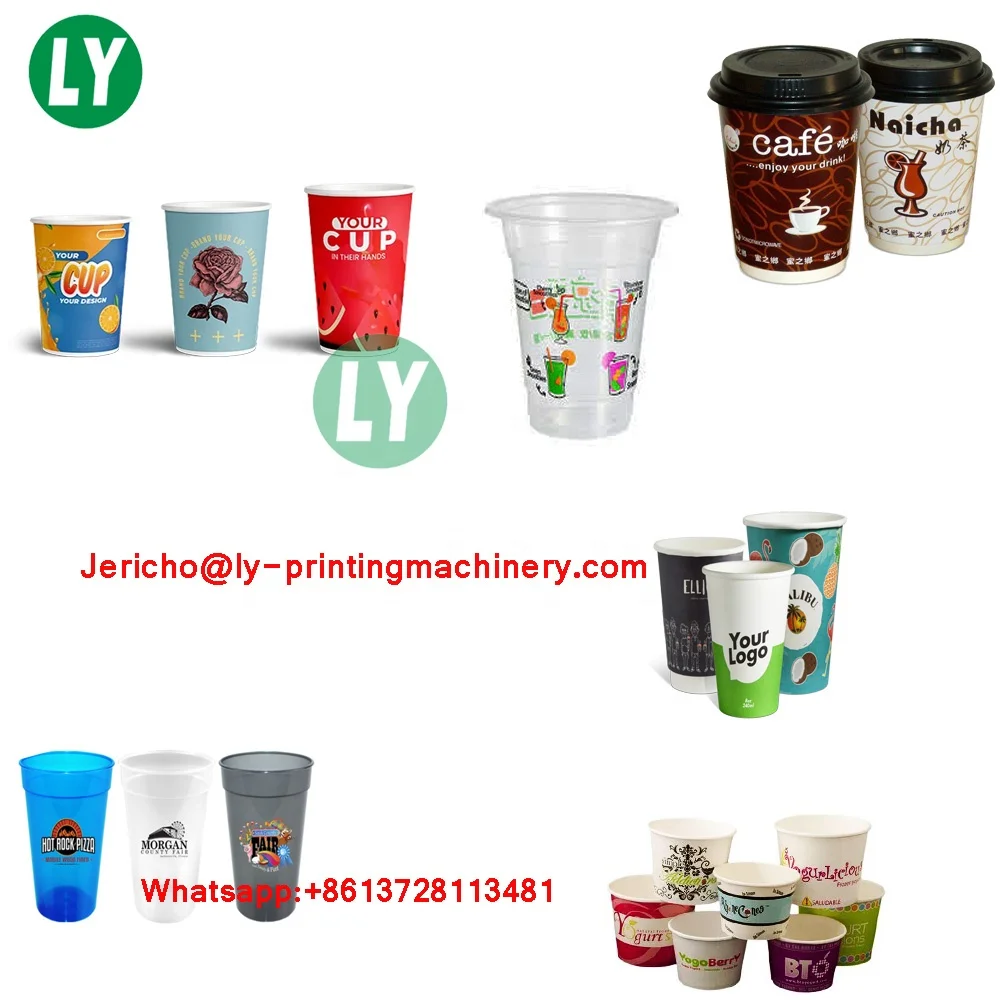 Plastic cup auto printing machine plastic cup automatic printing machine plastic cup auto screen printing machine
