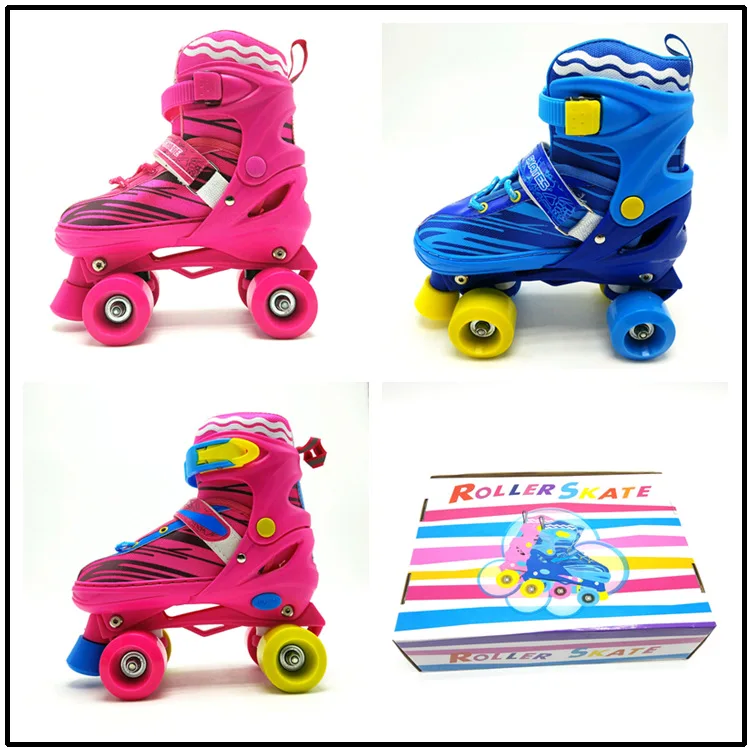 
slalom Roller Skates Shoes,Kids inline Skate PU light wheel inline hockey equipment 