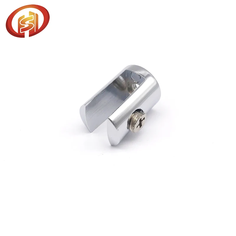 Mini Furniture Hardware Cabinet Shelf Holder Glass Clip Mirror Glass Clamp