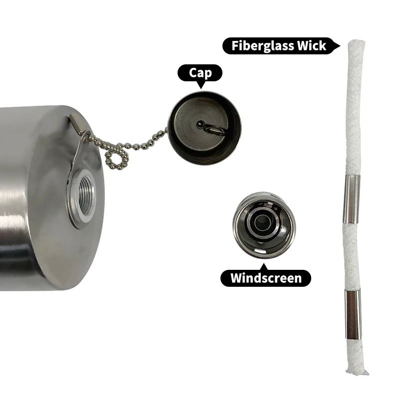 
Garden Outdoor Flame Oil Burners Mosquito Repellent Oil Torches For Citronella 