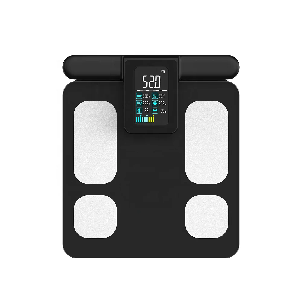 Профессиональная цифровая шкала для измерения жира 8 электродов