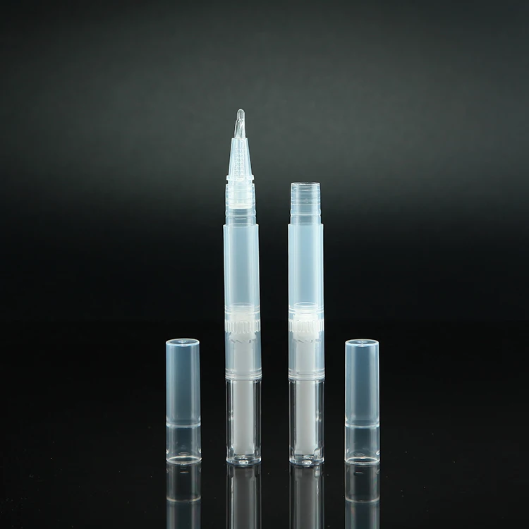 2ml nail polish plastic pen bottle brush