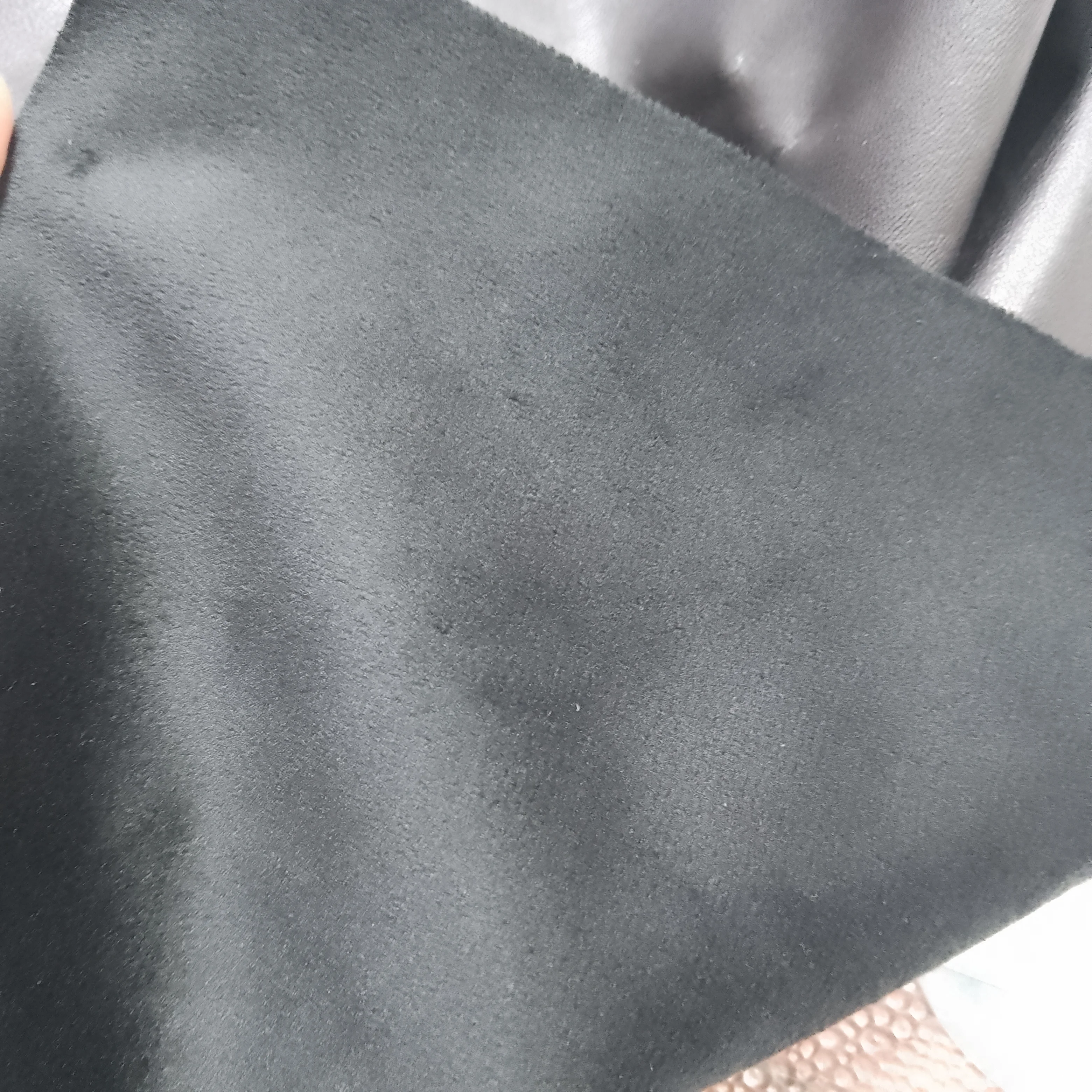 Extra heavy Oeko tex 100 2022 new design suede backing 4-way stretch PU leather faux leather sheets for sexy pants leggings