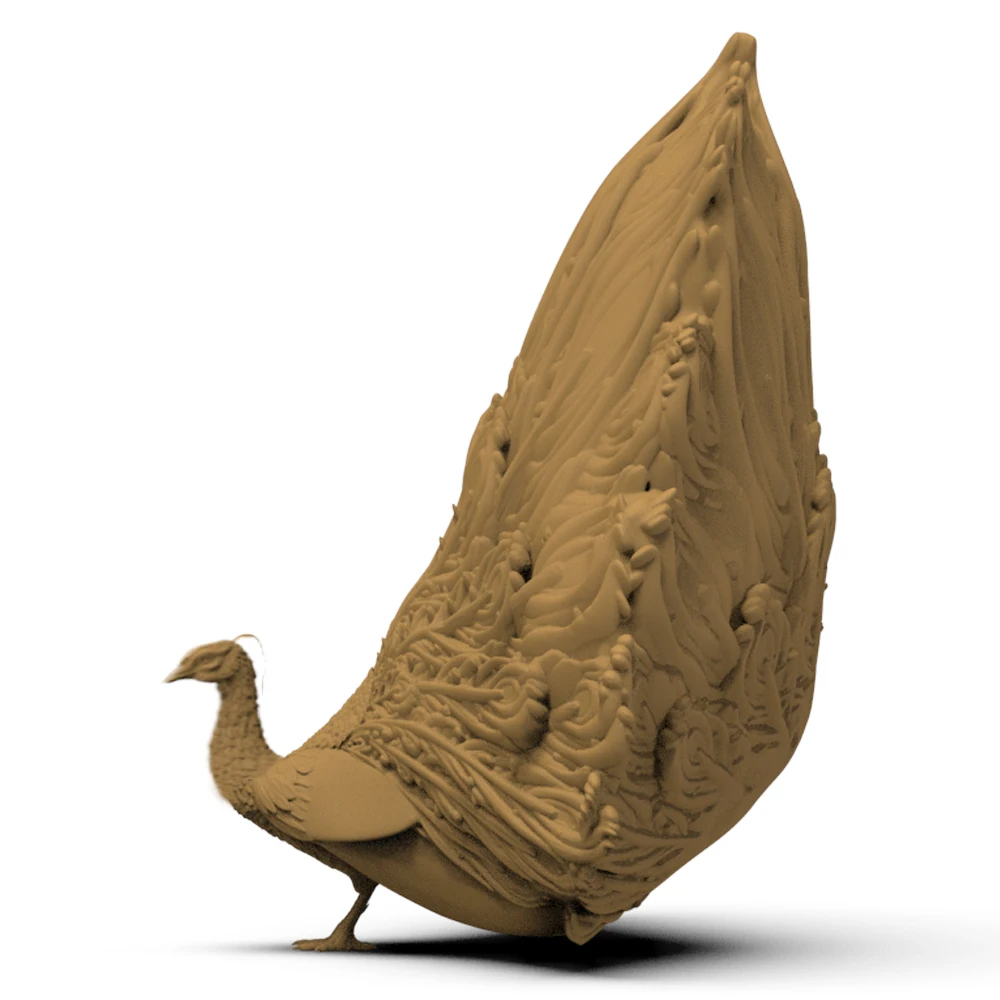 Custom design shaped animal peacock decorative self watering terracotta seeds grower hydroponic plant planter pot for indoor use