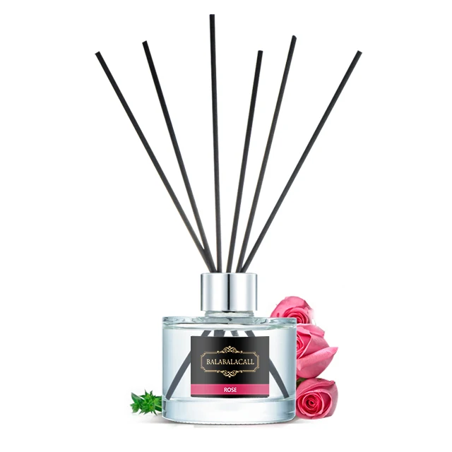 Rose Reed Diffuser office aromatherapy diffuser sticks home fragrance perfume oil
