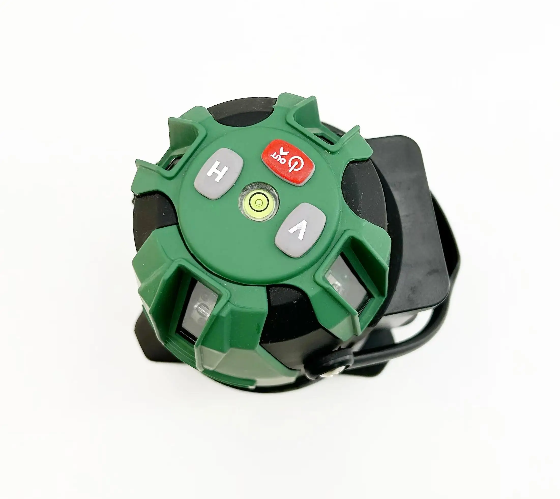 Professional Industrial Grade 5-Line Green Light Laser Level Battery Powered 1-Point Cross Laser