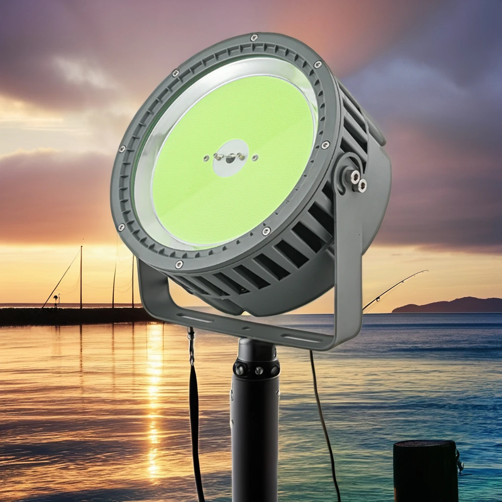 Led Fishing Lamp 1000W-1200W On-board Fishing Light On Water Ship Lamp Squid Attracts Fishing Light