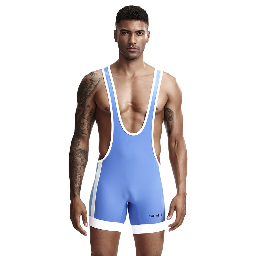 Wholesale Wrestling Singlet Men Singlets Lycra Wrestling Suits