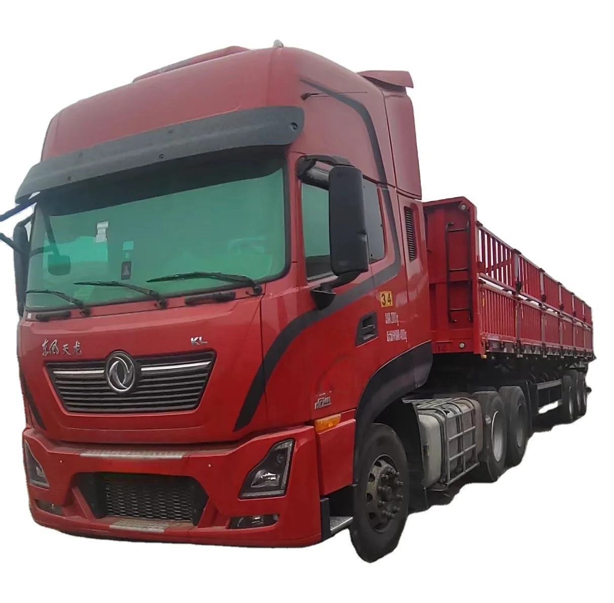Best Selling DFAC Tianlong KL 6x4 Tractor Truck Hot Sales Used Diesel Fuel Left Steering Wheel Top Rated