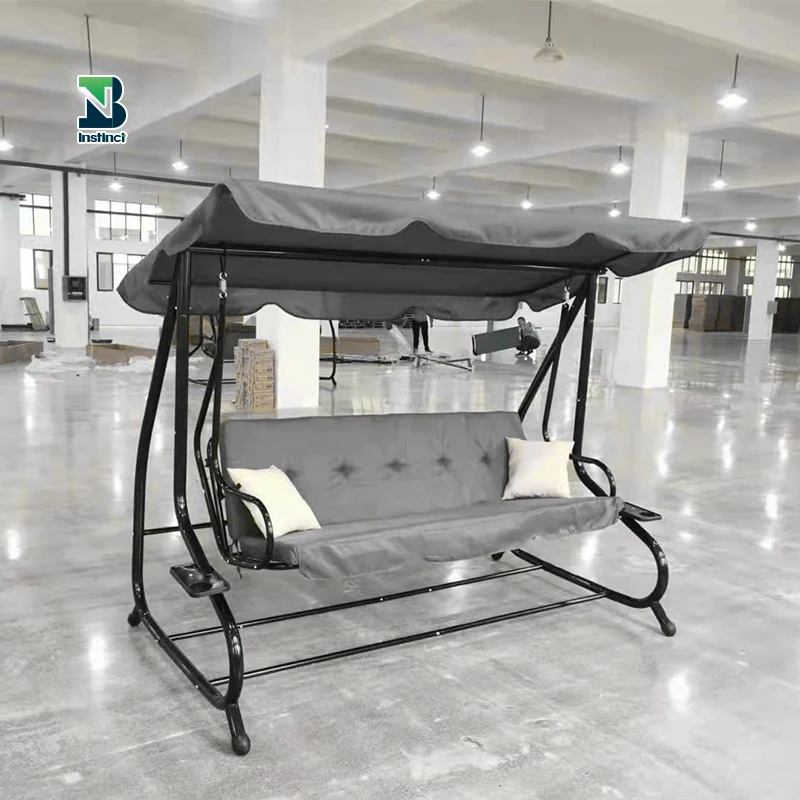 Instinct Swing patio garden 3 adults seat swings outdoor hanging patio outdoor swing bed