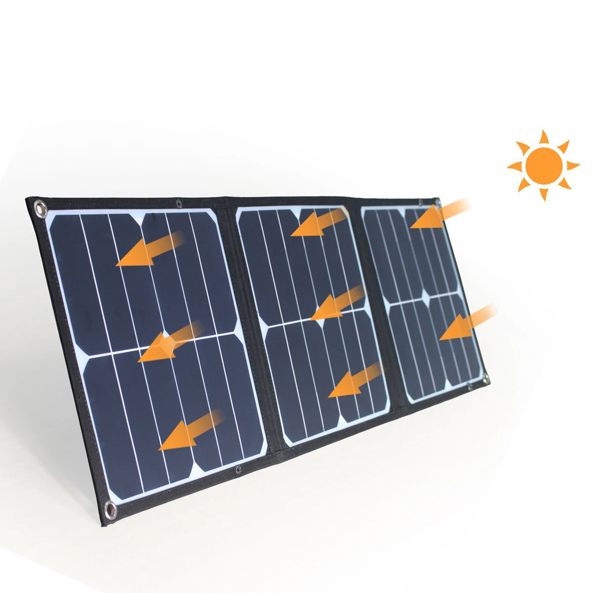  Большой материал Sunpower долговечная портативная складная солнечная