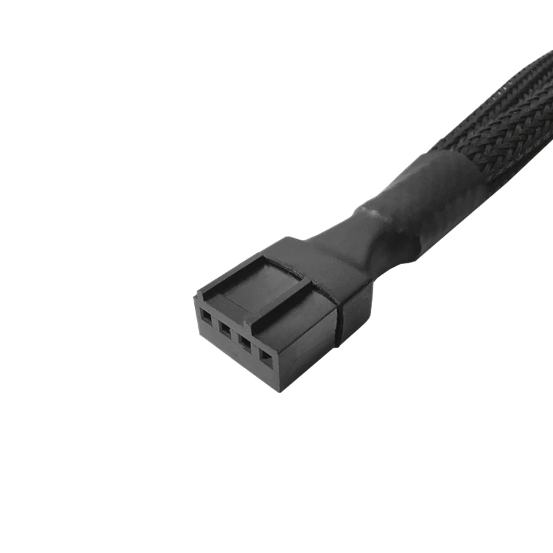 PWM 4pin вентилятор с длинными рукавами удлинитель разветвитель кабеля материнская плата CPU 4 Pin 3 пути 4Pin кулер или 3pin чехол питания