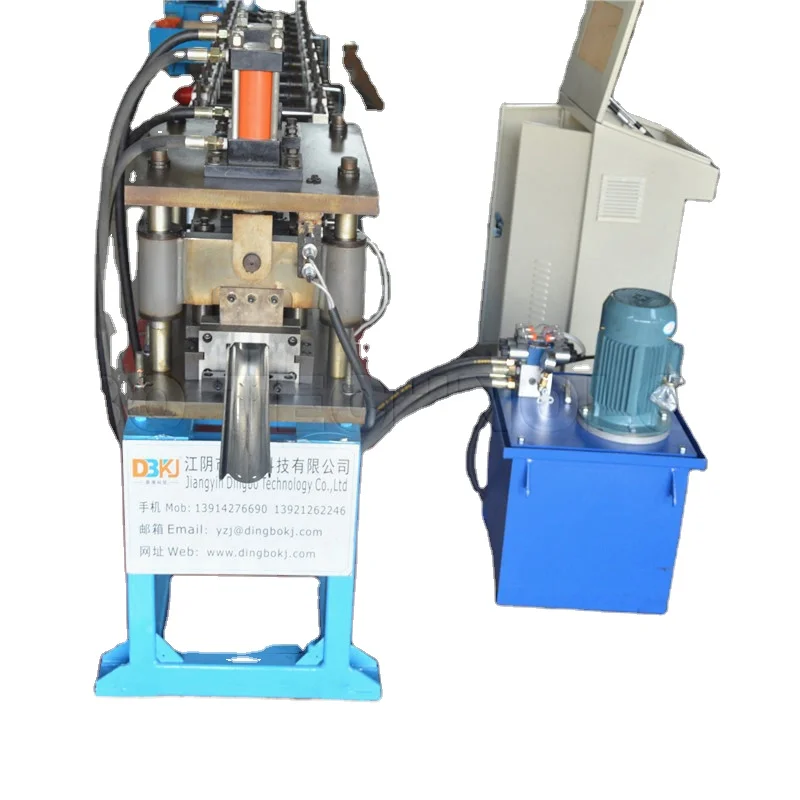 Stock Shutter door roll forming machine with cheaper price 128mm width 0.6mm Thickness