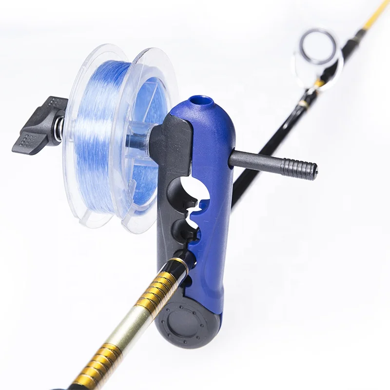 wholesale  Adjustable Fishing Line Spooler for Rod Bobbin Reel Board Winder Reel Spool Spooler Universal Fishing Tools