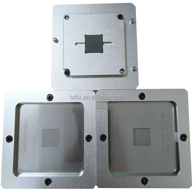 82mm Universal BGA Reballing Station Kit With Magnet Stencil Holder Electronics Production Machinery