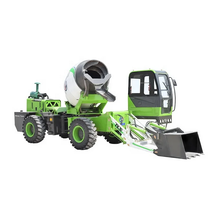 3.5 cubic meters of model A is discharged from the hydraulic control hopper after the feeding mixer moves forward