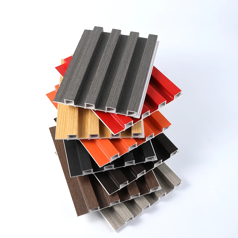 Factory hot sale wpc wall panel guangdong wholesale 3d effect wall panels art work  laminated wpc wall panels