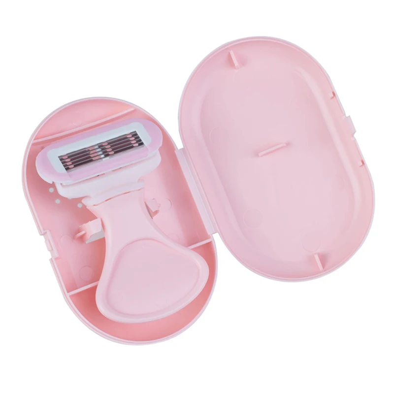 Lady Mini Six Blade Razors Women Portable Shaver For Personal Body Safety Razor With High Quality