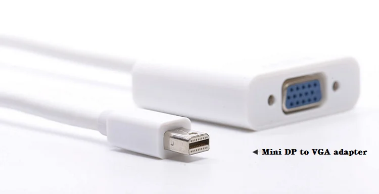 Mini DP Display Port male to VGA female Adapter Mini DP to VGA Converter for MacBook Pro Surface Pro Monitor