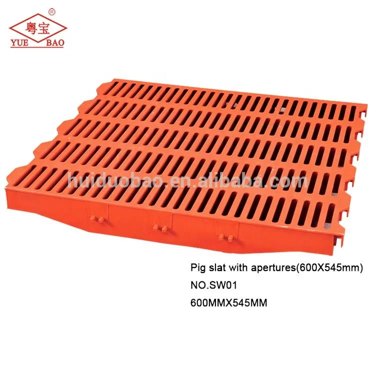 PP Plastic Farming Equipment Pig Poultry Slat Floor Flooring for Pig and Poultry Farming Slat Floor