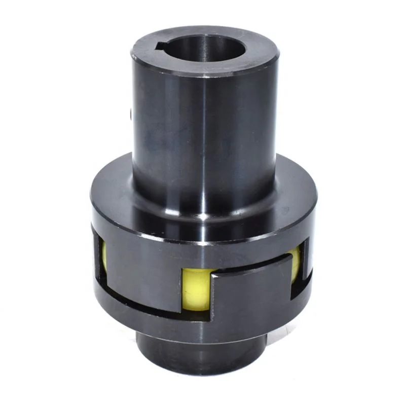ML jaw rubber flexible shaft coupling with flange